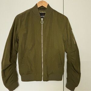 Cotton On Khaki Bomber Jacket